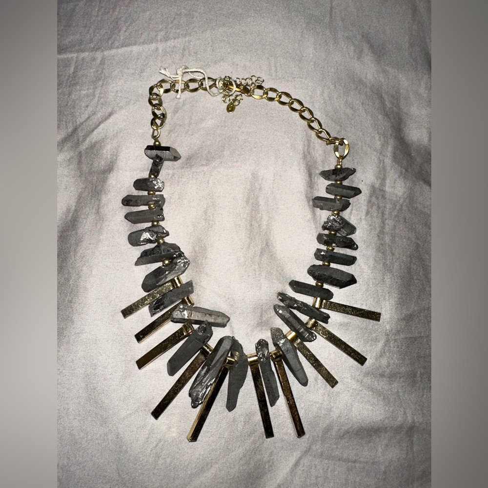 Gold & Stone necklace
